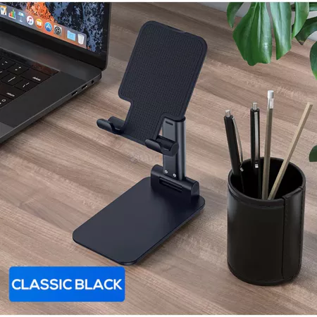 Suporte Para Celular E Tablet Ajustável Apoio Mesa