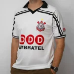 Camisa Corinthians Polo Retrô 1998 Bi Campeão Brasileiro – Masculino