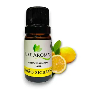Óleo Essencial de Limão Siciliano Aromatizador Difusor 100% Puro Natural Premium – Life Aromas