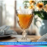 Jogo de Taças de Vidro 330ml 6 Peças Haus – Bico de Jaca Empire
