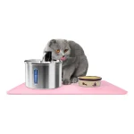 Tapete Pet Comedouro Cão Gato P Comida Água Newpet 40x50cm