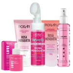 Kit skin care limpeza de pele rosa mosqueta