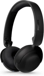 Fone de Ouvido Bluetooth Philips TAH2209BK Sem Fio Preto com Microfone e Bateria de Longa Duração