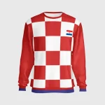 Blusa Masculina Time Croácia Moletom Copa Croata Futebol – Bueno Store