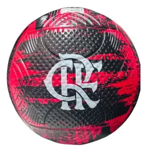 Bola De Futebol Campo Flamengo Oficial Pu Soft Texturizada