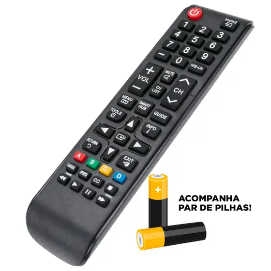 Controle Remoto Compatível Tv Smart Samsung 32 40 Polegadas – RELET