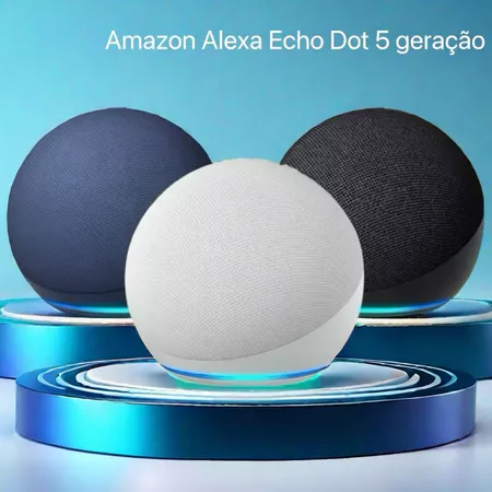 Caixa de som com Bluetooth, Led modelo Alexa DE UM APARELHO SUPER BASS