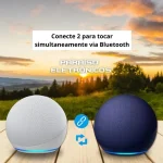 Caixa de som com Bluetooth, Led modelo Alexa DE UM APARELHO SUPER BASS