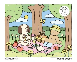 Livro – Dias quentes (Spring Summer) – Livro de colorir oficial Bobbie Goods