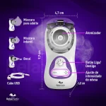 Nebulizador Inalador Tecnologia Mesh Rede Vibratória Relaxmedic