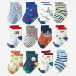 Kit pares de meias Masculino para recém nascidos e bebê menino