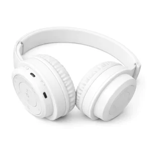 Headphone Bluetooth 5.3 Sem Fio ST-95 Rádio FM SD Dobrável Graves Potentes Microfone Branco