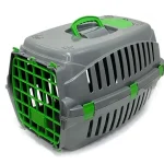 Caixa Transporte Pet N2 GREY para Cães ou Gatos Plástico – Christino