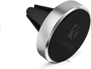 FLOVEME Ímã magnético para celular, suporte de carro, Prata