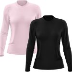 Kit 2 Camisetas Feminina Manga Longa Proteção Solar UV 50