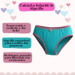 Kit 10 Calcinha Infantil De 01 a 12 Anos 100% Algodão