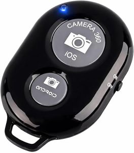 Disparador Remoto Bluetooth para Celular Controle Fotos e Vídeos