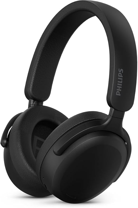 PHILIPS, Headphone Bluetooth, TAH2300BK/00, Com Microfone, Até 55 horas de bateria, Design Over-ear, Dobrável