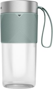 Liquidificador Portátil Arno Lightmix LP01, 300ml, Verde, Sem Fio, Bateria Recarregável USB, Copo Inquebrável, BPA Free, Ideal para Smoothies e Shakes, Bivolt