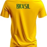 Camiseta Brasil Torcida Copa Mundo Seleção Brasileira Direita Patriota Torcida Hexa