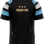 Camiseta Filtro UV Argentina Copa Tri Campeã Campeones