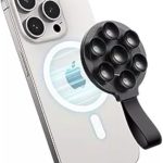 Suporte Magnético com Ventosa para iPhone – Fixação Segura em Qualquer Superfície