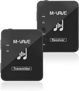 M-VAVE Sistema de Transmissão Sem Fio para Monitor de Ouvido Profissional