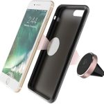 FLOVEME Ímã magnético para celular, suporte de carro, Prata