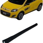 Haste Automotiva para Antena de Teto Universal, Rosca Interna 6 mm, Preta