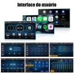  Rádio De Carro 1 Din 7 ” Tela Sensível Ao Toque Central Multimídia MP5 Receptor Vedio Bluetooth FM