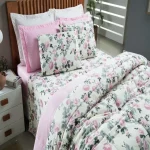 Jogo de cama LENÇOL 400 FIOS CASAL QUEEN ESTAMPADO 4 PEÇAS – ESTAMPAS SORTIDAS – STUDIO CASA