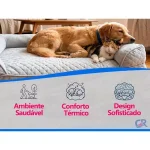 Caminha Colchão p/ Cães e Gatos Luckspuma PET Napa 50x80cm