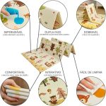 Tapete Térmico Infantil Tatame Dobravel Antiderrapante Dupla Face Unisex 150x200cm
