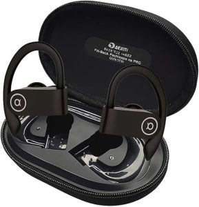 Fone de Ouvido Bluetooth 5.4 Esportivo – IPX5, 45h de Bateria