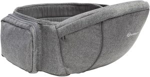 Assento Safety 1st, Wallaby, Hipseat 4 em 1, 3,5kg a 15kg, Grey