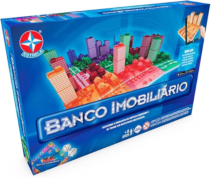 Jogo Estrela Banco Imobiliário Realidade Aumentada
