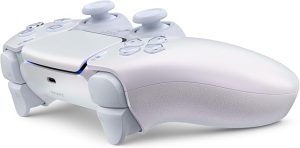 PlayStation Controle sem fio DualSense – Chroma Pearl – Bluetooth – Compatível com iPad, iPhone, Mac e Apple TV