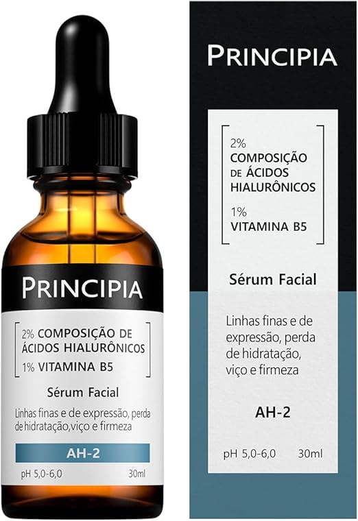 Sérum 2% Ácidos Hialurônicos + Vitamina B5 AH-2- Hidratante Antissinais com 30ml