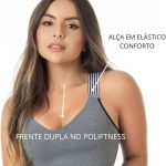Kit 3 Top Fitness Fashion