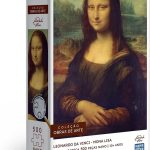 Toyster – Quebra-cabeça: Leonardo Da Vinci – A Mona Lisa – 500 peças nano – Game Office
