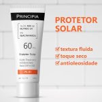 Protetor Solar Facial 16,5% Mix de Filtros UV + 5% Niacinamida FPS 60 PS-01 com 40ml
