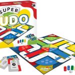 Pais & Filhos | Super Ludo | Jogo de Tabuleiro com Cartas | 2 a 4 Jogadores | +7 Anos | Diversão em Família | Estratégia e Aprendizado