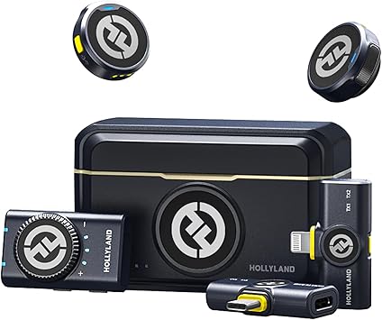Hollyland Lark M2 Microfone de Lapela sem Fio