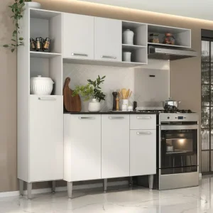 Armário de Cozinha Compacta Smart Multimóveis MP2183