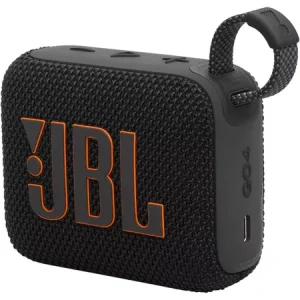 JBL, Caixa de Som, JBL, Go 4, Bluetooth, Portátil, Auracast, À Prova D’água e Poeira – Preta