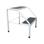 Escadinha De 2 Degraus Para Maca Anti Antiderrapante Metal Profissional Estética Doméstico Casa – MR