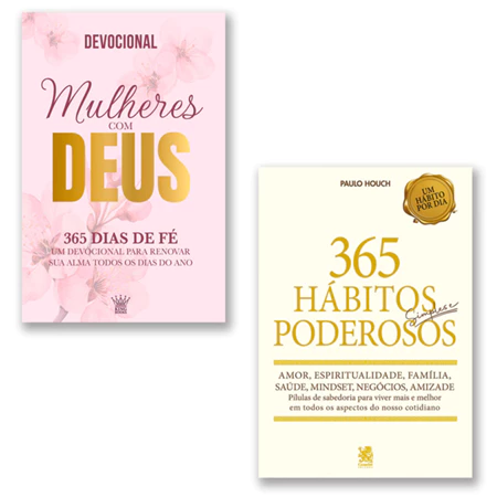 Combo 365 Dias – Kit com 2 Livros Devocionais