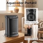 Ventilador de Ar Frio e Aquecedor