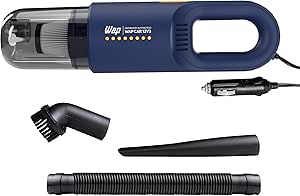 WAP Aspirador Automotivo Portátil 12V, 420ML Sólido, Filto Hepa, cabo de 3,7m CAR 12V3