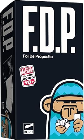 Buró, FDP – Foi de Propósito, Jogo Divertido para Amigos, 4-12 jogadores